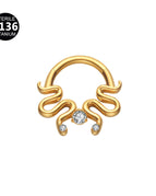 1.2*8mm / Style 2 Gold
