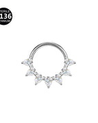 1.2*8mm / Style 6 silver