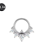1.2*8mm / Style 4 silver