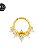 1.2*8mm / Style 4 Gold