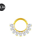 1.2*8mm / Style 7 gold