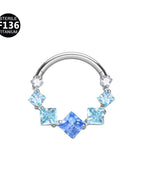 1.2x8mm / Sea blue gradient