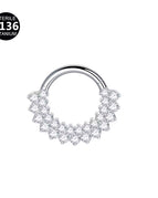 1.2*8mm / Style 8 silver