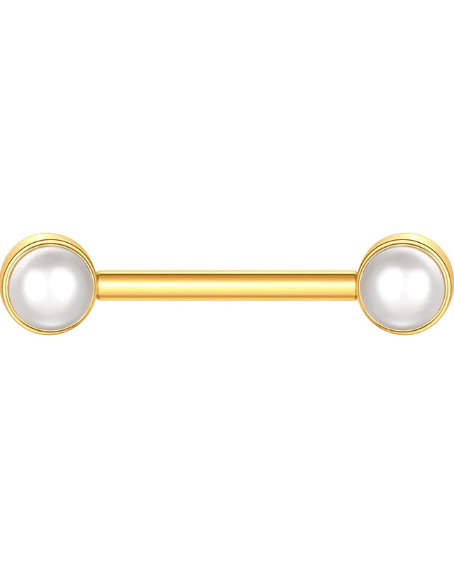 1Pc Titanium Nipple Barbell Piercing Zircon Nipple Ring with Pendant Bar Piercing Internally Threaded Women Body Accessaries