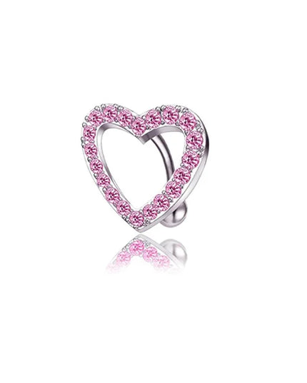 Belly Button Dangle Belly Rings Surgical Stainless Steel Cute Bow Butterfly Heart Flower Belly Button Piercing Jewelry For Women