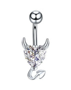 D / Navel & Bell Button Rings / 14G  1.6x10mm|body