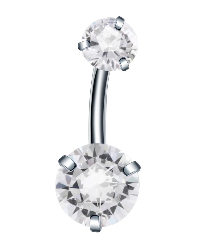 1Pc Surgical Steel Belly Button Ring Navel Nombril Piercing CZ Belly Ring Sexy Women Belly Piercing Body Jewelry Ombligo 14G