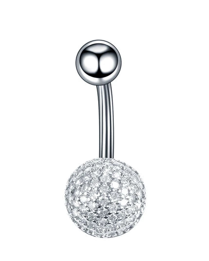 1Pc Surgical Steel Belly Button Ring Navel Nombril Piercing CZ Belly Ring Sexy Women Belly Piercing Body Jewelry Ombligo 14G
