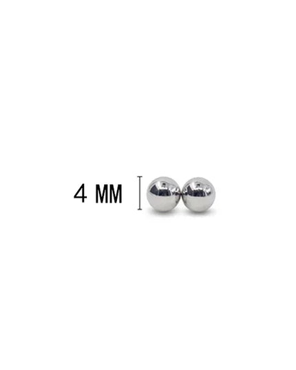1Pair Ultra Powerful Magnet Nipple Piercing Women Balls Clamps Strong Magnetic Clitoris Bondage Sexy Body Piercing for Couple