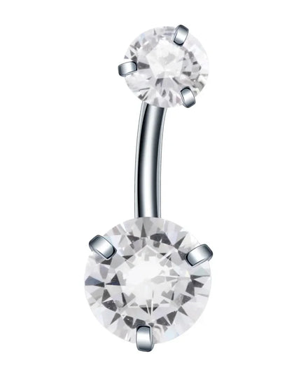 1Pc Surgical Steel Belly Button Ring Navel Nombril Piercing CZ Belly Ring Sexy Women Belly Piercing Body Jewelry Ombligo 14G