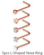 BHZH32 / Nose Rings & Studs / body|Round