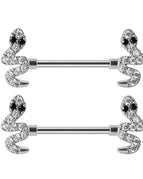 1Pair 5 / Nipple Rings / body|Geometric