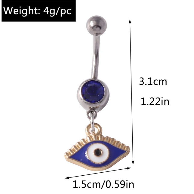 Cute Christmas Tree Belly Button Rings for Women Sexy Piercing Body Jewelry Navel Rings Girls Party Festival Jewelry Gifts