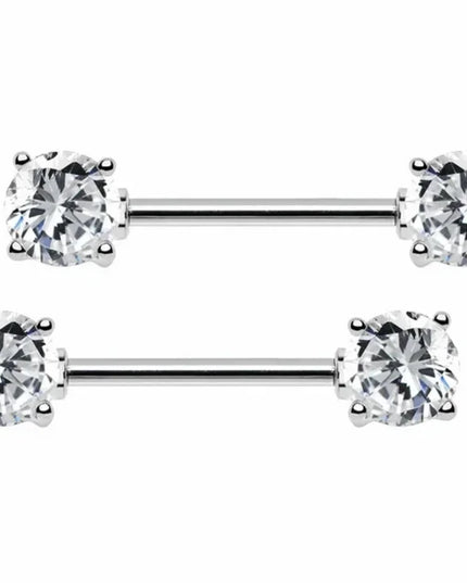 Pink Heart Nipple Piercing Barbell Set Shiny Crystal Nipple Rings Bulk For Women Flower Nippel Jewelry Pack Piercing Teton Lots