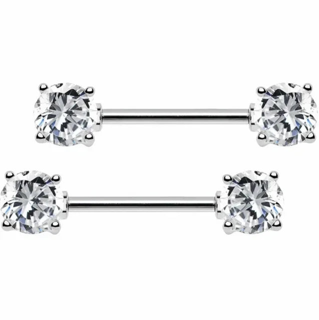 Pink Heart Nipple Piercing Barbell Set Shiny Crystal Nipple Rings Bulk For Women Flower Nippel Jewelry Pack Piercing Teton Lots