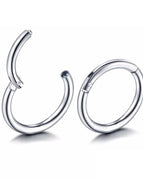 Steel Nose rings / Nose Rings & Studs / 14G 1.6x10mm|Face