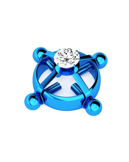 For Women Screw Back Non Piercing Clip Nipple Piercing Jewelry Fashion Crystal Stainless Steel Fake Nipple Rings