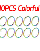 10PCS Colorful / 1.2x8mm