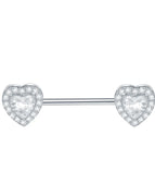 Silver Color / 14G 1.6x16x7.5mm