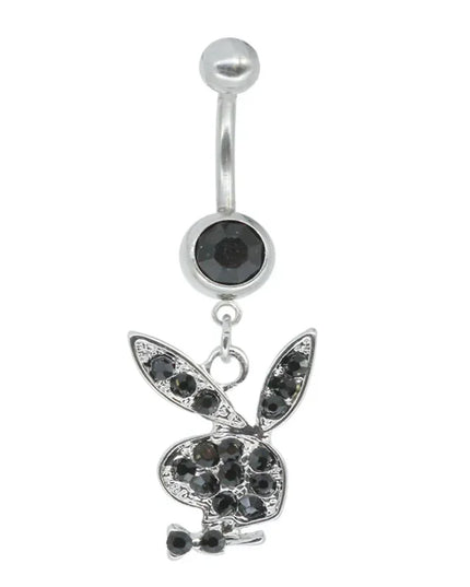 Belly Button Rings for Women Bunny Navel rings Gold color Rabbit Belly Rings Gem stone Belly Piercing Jewelry Body Jewelry