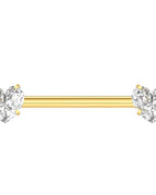 Gold Color - 1PCS / 14G 1.6x16x5mm