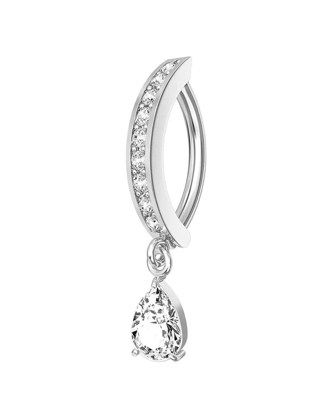 1PCS Heart Crystal Belly Button Rings For Women Fashion Reverse Belly Piercing Buckle Butterfly Navel Barbell Body Jewelry Gift