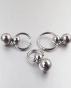 1 piece / 1.2mmX10mm / Peace|Nipple Rings|body