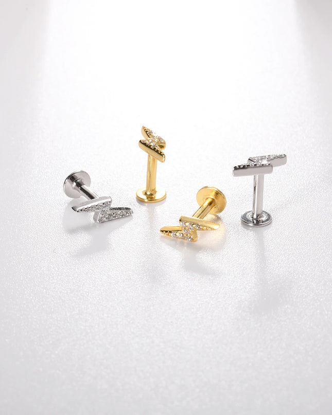 ANDYWEN 925 Sterling Silver 6mm Proud Milky Way  Queen Flash Baby Angel Piercing Screw Pendientes Stud Earring Women Clips Jewel