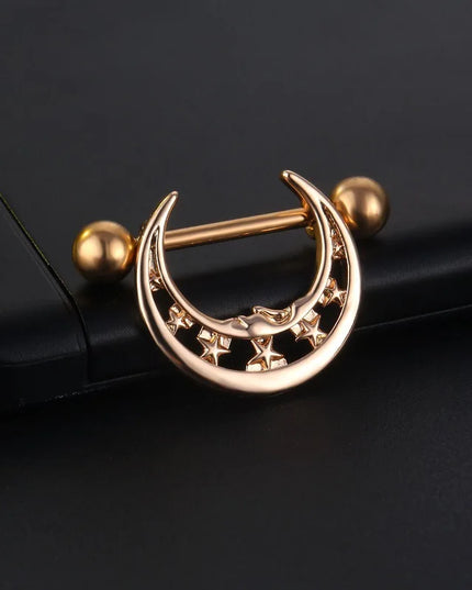 Sexy Nipple Ring Stainless Steel Zircon U Shape Barbell Nipple Studs Piercing Helix Piercing Body Papillary nail Jewelry