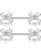 2856-SR / Nipple Rings / body|Heart
