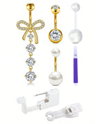 Curved barbell / Navel & Bell Button Rings / body|14G 1.6x10mm|2