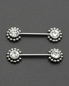 Crystal Nipple 2 / Nipple Rings / Surface and Dermal