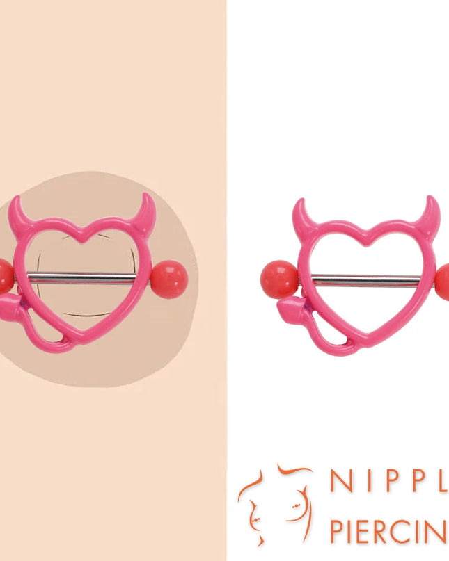 1Pair Surgical Steel Nipple Rings Nipple Piercing Bar Jewelry for Women Men with Sparkle CZ 14G Barbell Body Jewelry Accessories