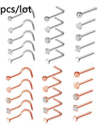 BHZH30pcs / Nose Rings & Studs / body|Round