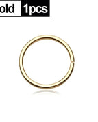 Gold-1pcs / Size 6mm
