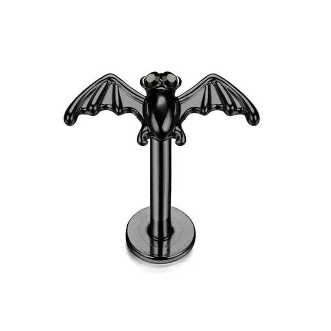 Drperfect Tragus Piercing Jewelry for Women Men Helix Cartilage Conch Earring Nose Stud Stainless Steel Medusa Labret Lip Ring