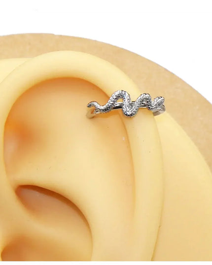 Nose Rings Hinged Segment Daith Hoop Rings Snake Bee Nose Ear Cartilage Ring Lip Septum Piercing Jewelry