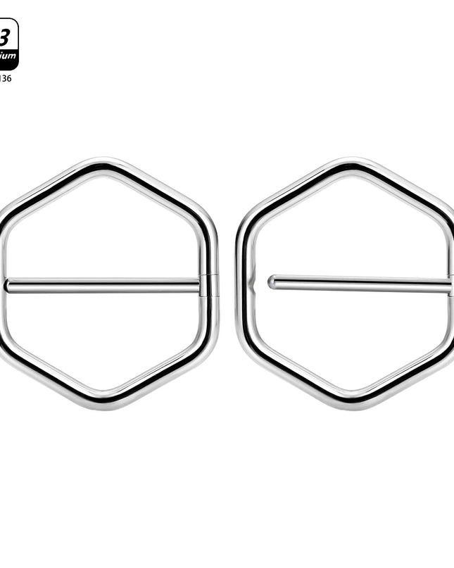 1/10pcs G23 Titanium Piercing Nipple Piercing Breast Ring Minimalist for Women Round Geometric Nipple Ring Body Piercing Jewelry