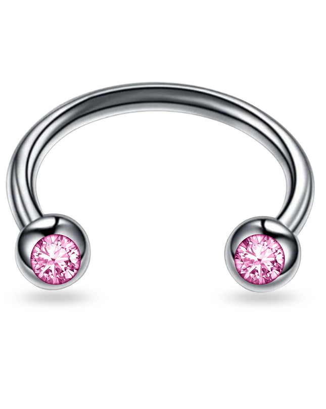 1pc Fashionable Titanium Steel Nose Ring Stainless Steel Nose Ring C-shaped Nose nail Minimalist Punk Piercing Jewelry