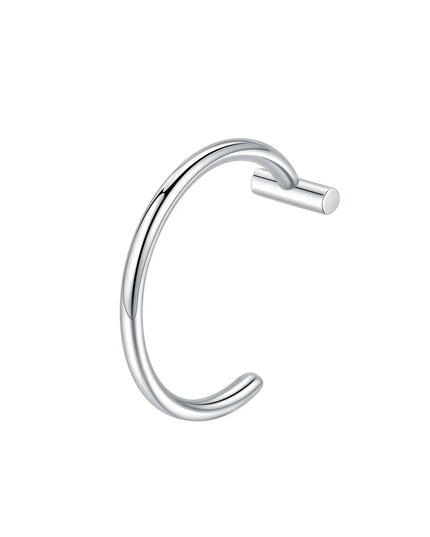 1PC Stainless Steel Fake Nose Ring Hoop Septum Rings Non-Pierced C Clip Lip Ring Earring Fake Nose Piercings Women Body Jewelry