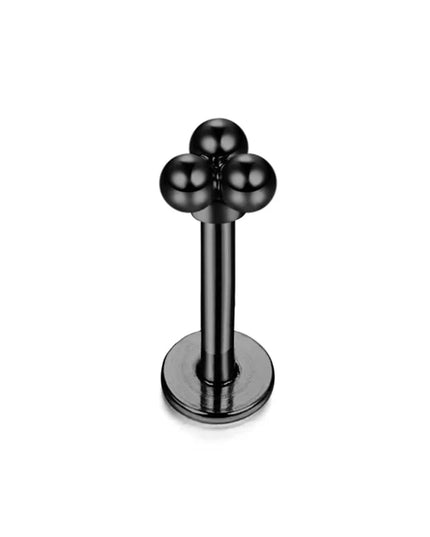 Drperfect Tragus Piercing Jewelry for Women Men Helix Cartilage Conch Earring Nose Stud Stainless Steel Medusa Labret Lip Ring