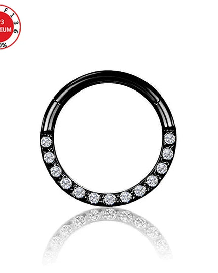 Septum Piercing Nose Ring for Women Piercing for The Ears Tragus Lip Zircon Jewelry Ladies Sexy Perforated Labret Body Jewelry