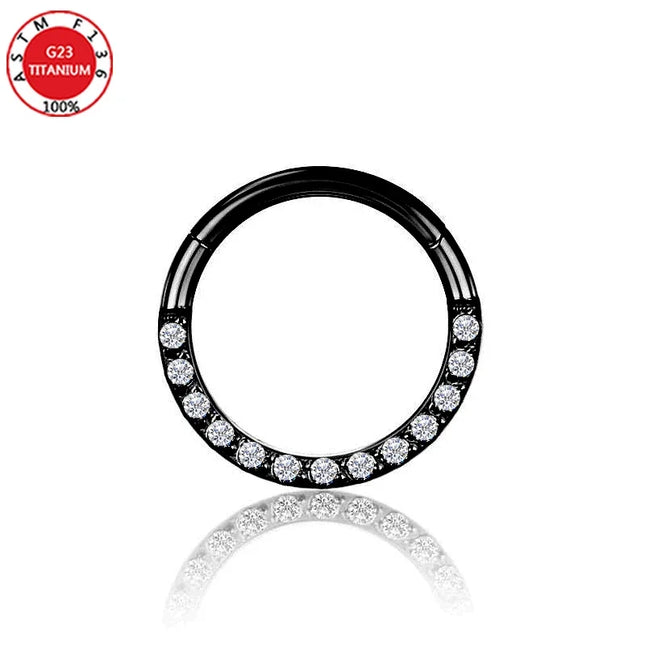 Septum Piercing Nose Ring for Women Piercing for The Ears Tragus Lip Zircon Jewelry Ladies Sexy Perforated Labret Body Jewelry