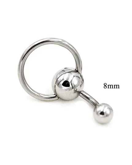 Surgical Belly Button Rings for Women Nombril Ombligo Navel Ring Earrings Stainless Steel Barbell Round Body Piercing Jewelry