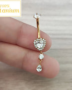 Belly Button Ring F / Navel & Bell Button Rings / 14G 1.6X10mm