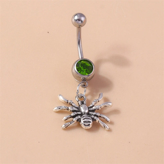Cute Christmas Tree Belly Button Rings for Women Sexy Piercing Body Jewelry Navel Rings Girls Party Festival Jewelry Gifts