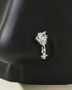 Nose nail silver / Nose Rings & Studs / Face