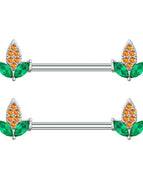 3461-SR / Nipple Rings / body|Heart