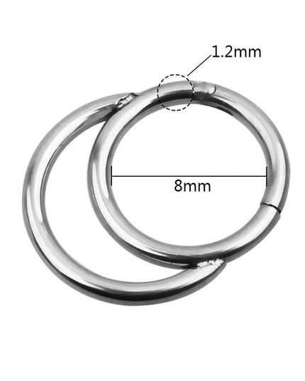 3/4/5/8/10/15/30pcs/lot Fake Nose Studs Ring Piercing Sets L-S-Shaped Curved Nose Rings Pack Steel Star Heart Moon Nose Jewelry
