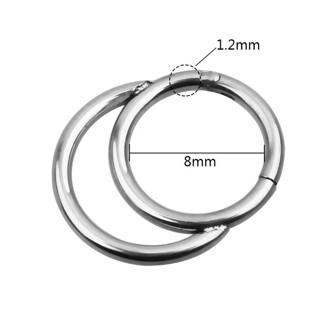 3/4/5/8/10/15/30pcs/lot Fake Nose Studs Ring Piercing Sets L-S-Shaped Curved Nose Rings Pack Steel Star Heart Moon Nose Jewelry